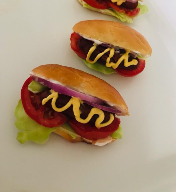 Mini Hot Dog Order Online. Veg Mini Hot Dogs Delivery Bangalore by Only Appetizer